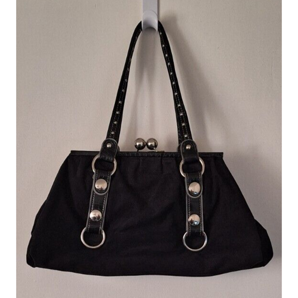 Kathy Van Zeeland Suede handbag EUC